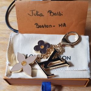 Louis vuitton charm/keychain Fleur de Monogram